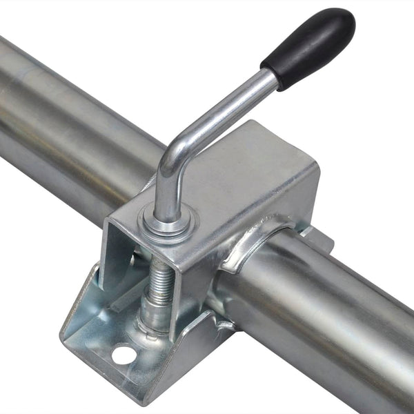 2 parking stands with 2 clamps for 48 mm jockey wheel