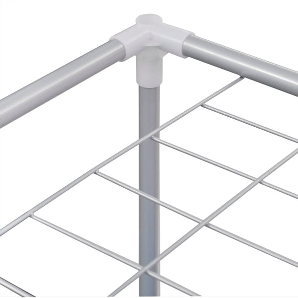 2-Compartment Laundry Hamper with Drying Rack