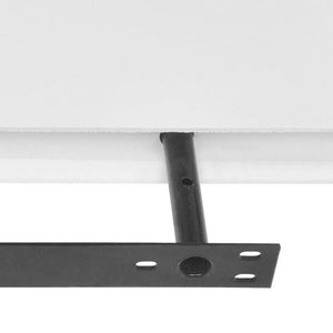 vidaXL Wall Shelves 2 pcs MDF White