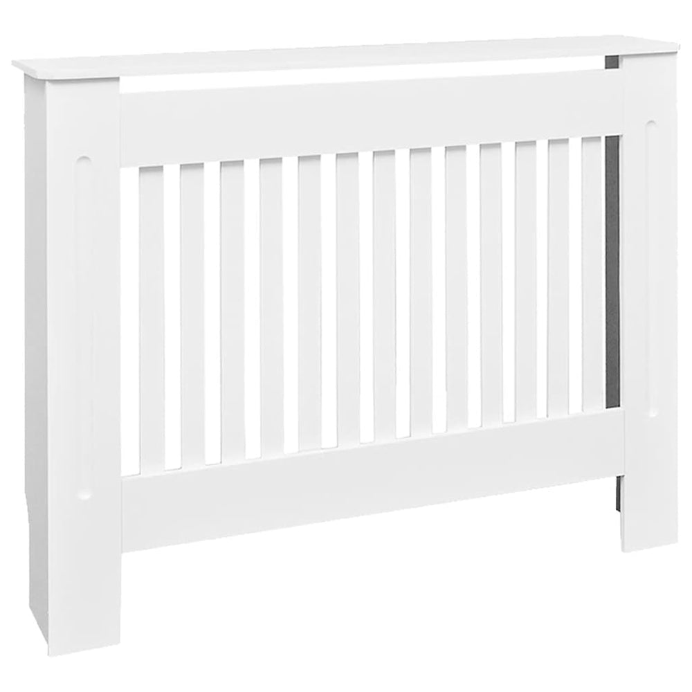 Wood Material Radiator Cover Radiator Casing 112 cm, white
