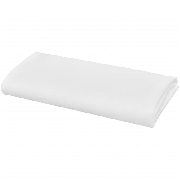 10 Dinner Dinner Napkins White 50 x 50 cm