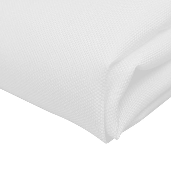 10 Dinner Dinner Napkins White 50 x 50 cm