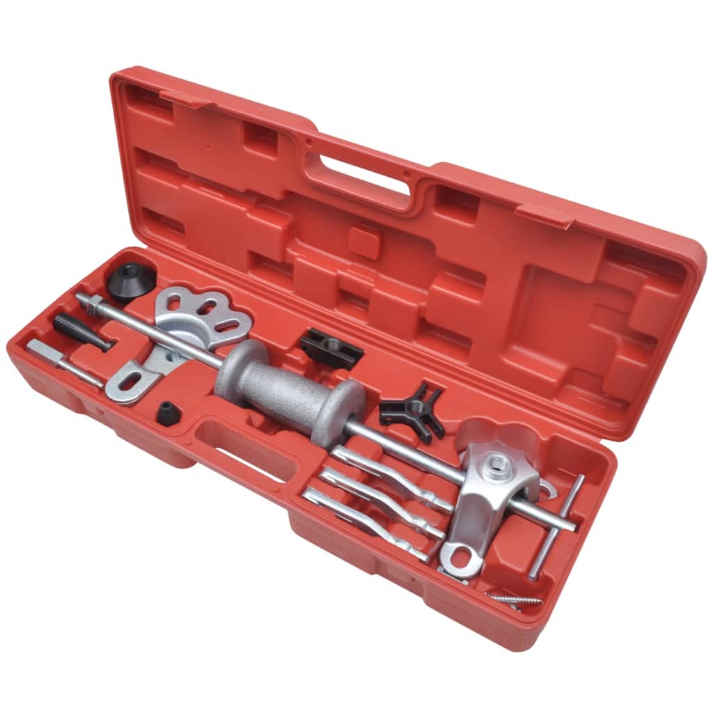 16-piece slide hammer puller set