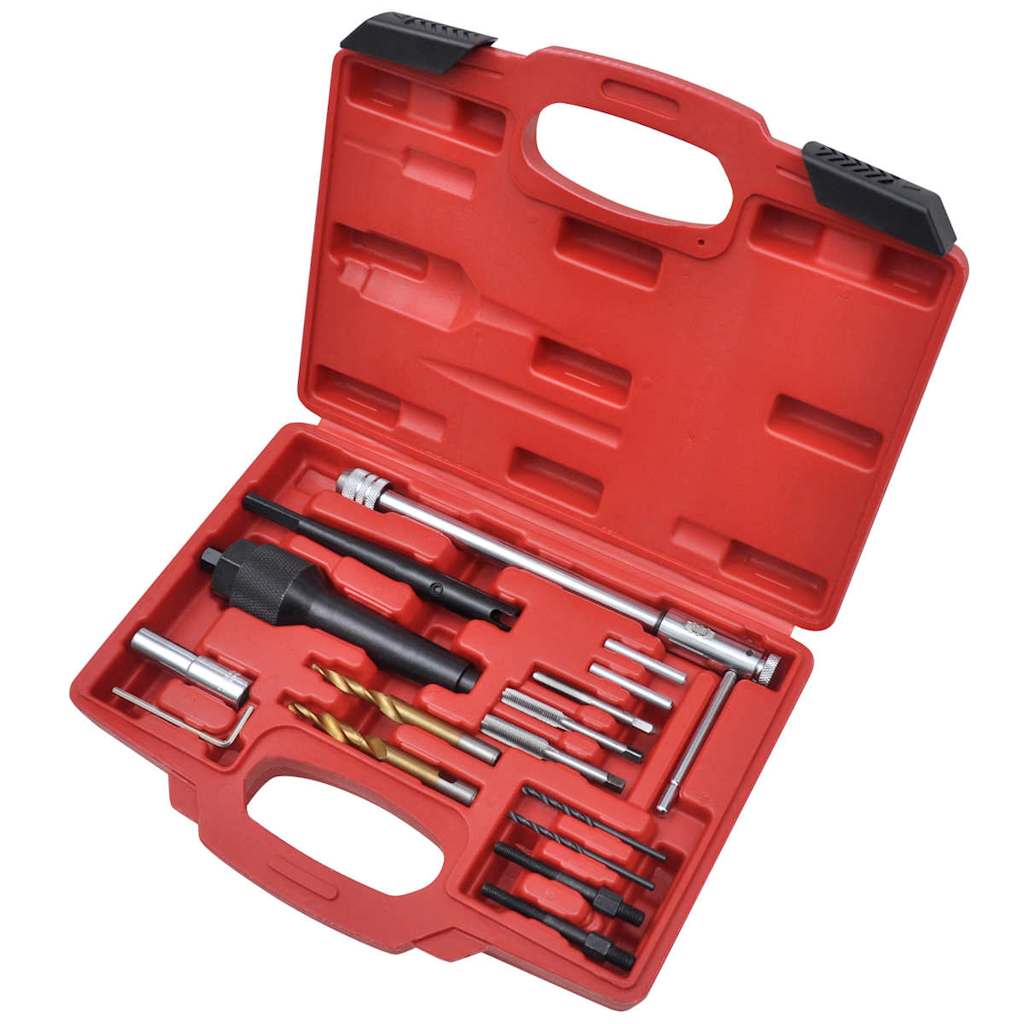 16-piece glow plug removal tool kit