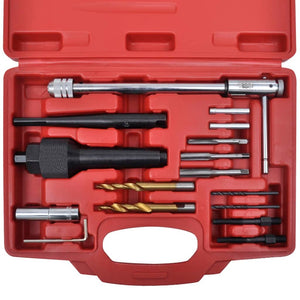 16-piece glow plug removal tool kit