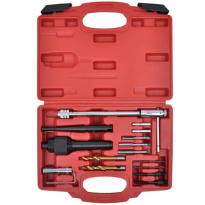 16-piece glow plug removal tool kit