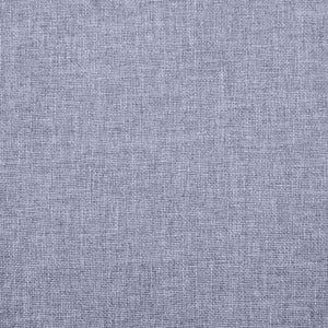 vidaXL 2-Seater Sofa Fabric Light Grey