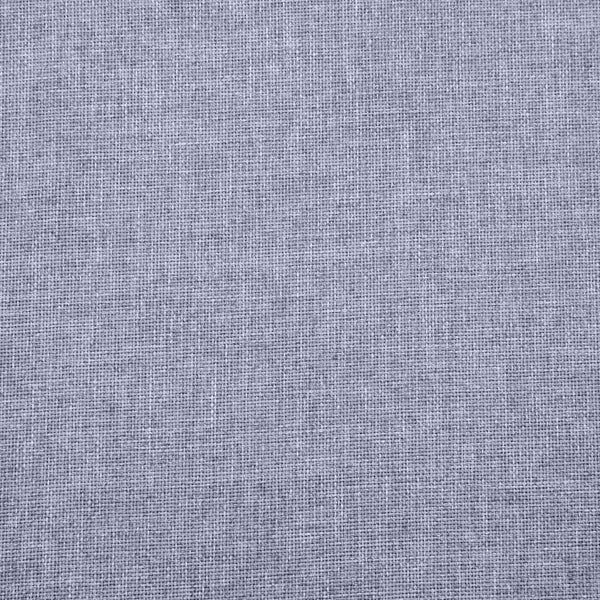 vidaXL 3-Seater Sofa Fabric Light Grey