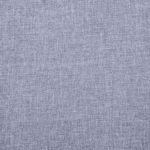 vidaXL 3-Seater Sofa Fabric Light Grey