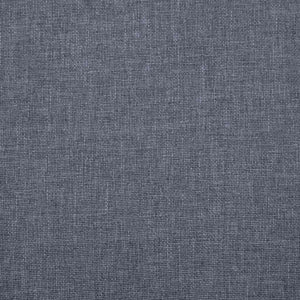 vidaXL 2-Seater Sofa Fabric Dark Grey