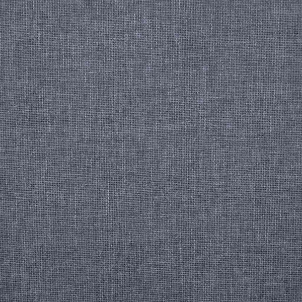 vidaXL 3-Seater Sofa Fabric Dark Grey