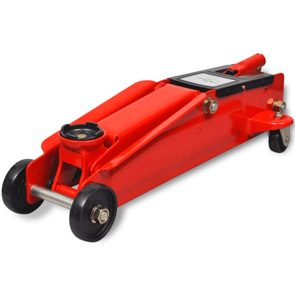 Low Profile Hydraulic Trolley Jack 3 Ton Red