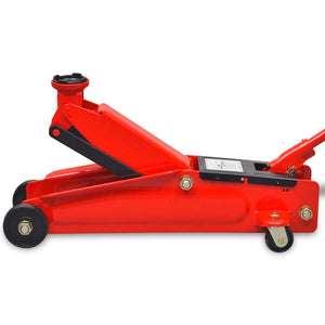 Low Profile Hydraulic Trolley Jack 3 Ton Red