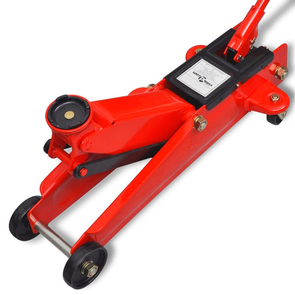 Low Profile Hydraulic Trolley Jack 3 Ton Red