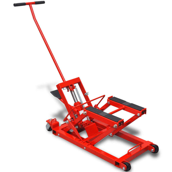 Hydraulic Motorcycle Lift ATV 680 kg Red