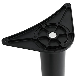 4x Height-Adjustable Table Leg Black 1100 mm