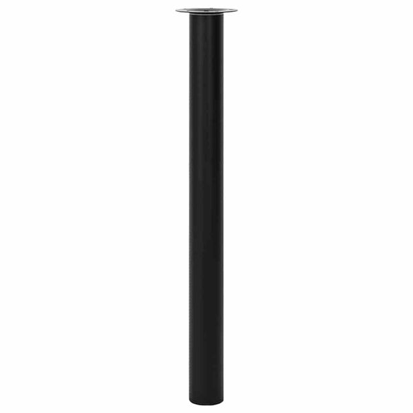 2 x Telescopic Table Leg Support Leg Table Base Black 710 mm-1100 mm