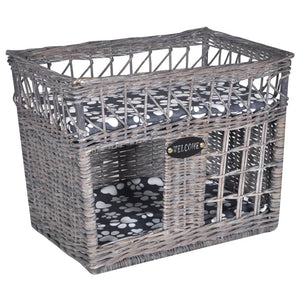 Snuggle Cave for Cats Pets with Cushion Willow Square