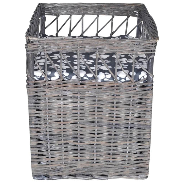 Snuggle Cave for Cats Pets with Cushion Willow Square