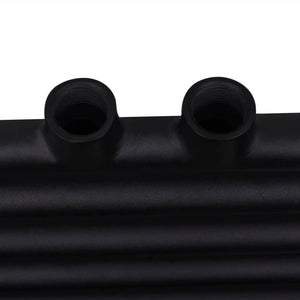 Towel Radiator Hot Water Straight Black 500x764 mm