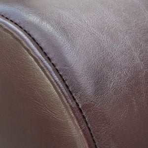 vidaXL Chaise Lounge Brown Faux Leather