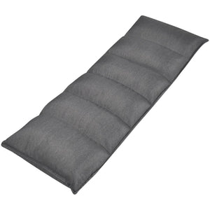 vidaXL Floor Chair Grey Fabric