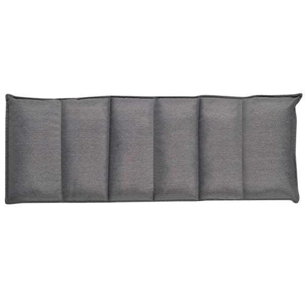 vidaXL Floor Chair Grey Fabric