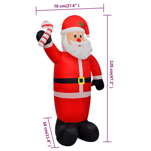 Inflatable Santa Claus 120 cm