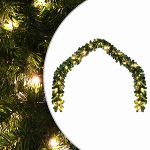 Christmas garland with LED lights 5 m