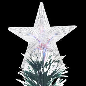 vidaXL Pre-Lit Christmas Tree with Stand and LED 180 cm Fibre Optic