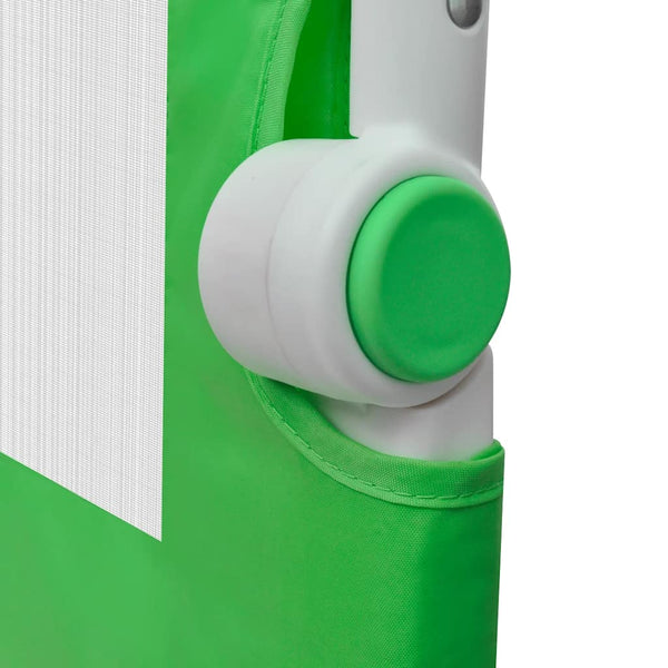 Toddler Safety Bed Rail 102x42 cm Green