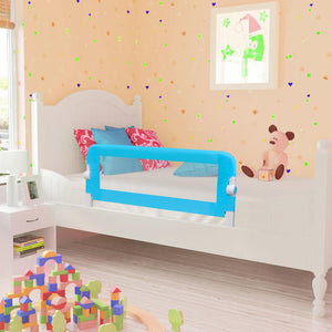 Toddler Safety Bed Rail 102x42 cm Blue