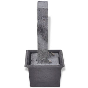 vidaXL Indoor Fountain with LED Light Polyresin