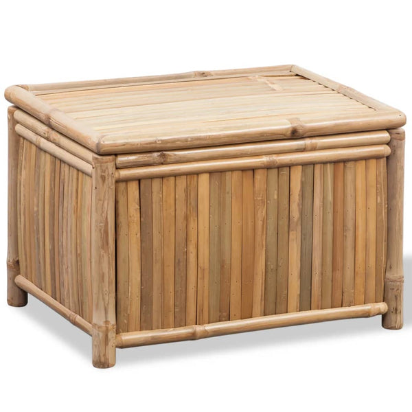 vidaXL Storage Chests 3 pcs Bamboo