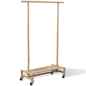vidaXL Clothes Rack Bamboo