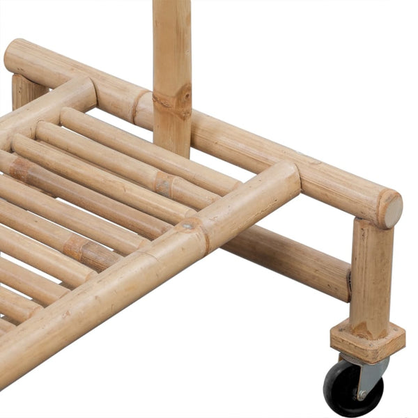 vidaXL Clothes Rack Bamboo