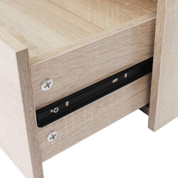 vidaXL Chest of Drawers with 4 Drawers 60×30.5×71 cm Oak Brown