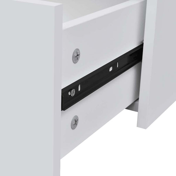 vidaXL Chest of Drawers with 4 Drawers 60x30.5x71 cm White