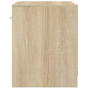 vidaXL Nightstands 2 pcs with Drawer Oak-Colored