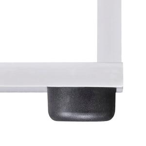 vidaXL Staircase Shelf Bookcase 107 cm White