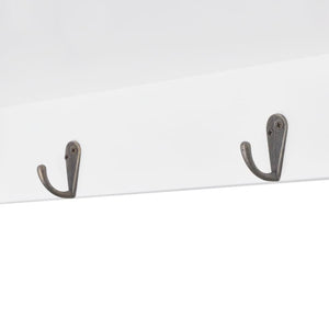 vidaXL Wall Cabinet MDF White