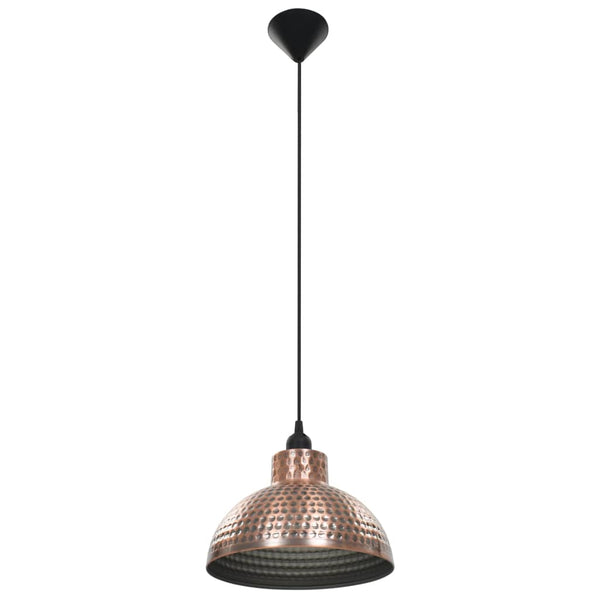 vidaXL Semi-Hemispherical Ceiling Lamps 2 pcs Copper-colored