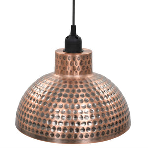 vidaXL Semi-Hemispherical Ceiling Lamps 2 pcs Copper-colored