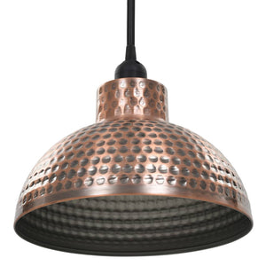 vidaXL Semi-Hemispherical Ceiling Lamps 2 pcs Copper-colored