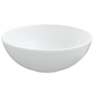 vidaXL Sink White 28x28x10 cm Ceramic
