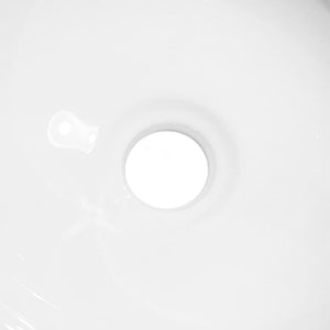 vidaXL Sink White 28x28x10 cm Ceramic