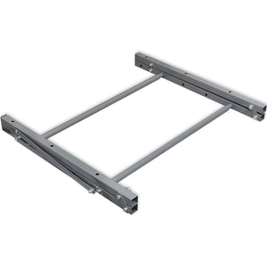 vidaXL Tire Rack Silver Steel