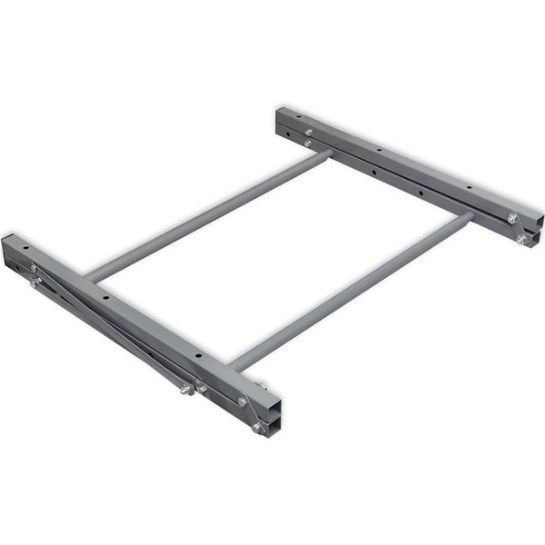 vidaXL Tire Rack Silver Steel