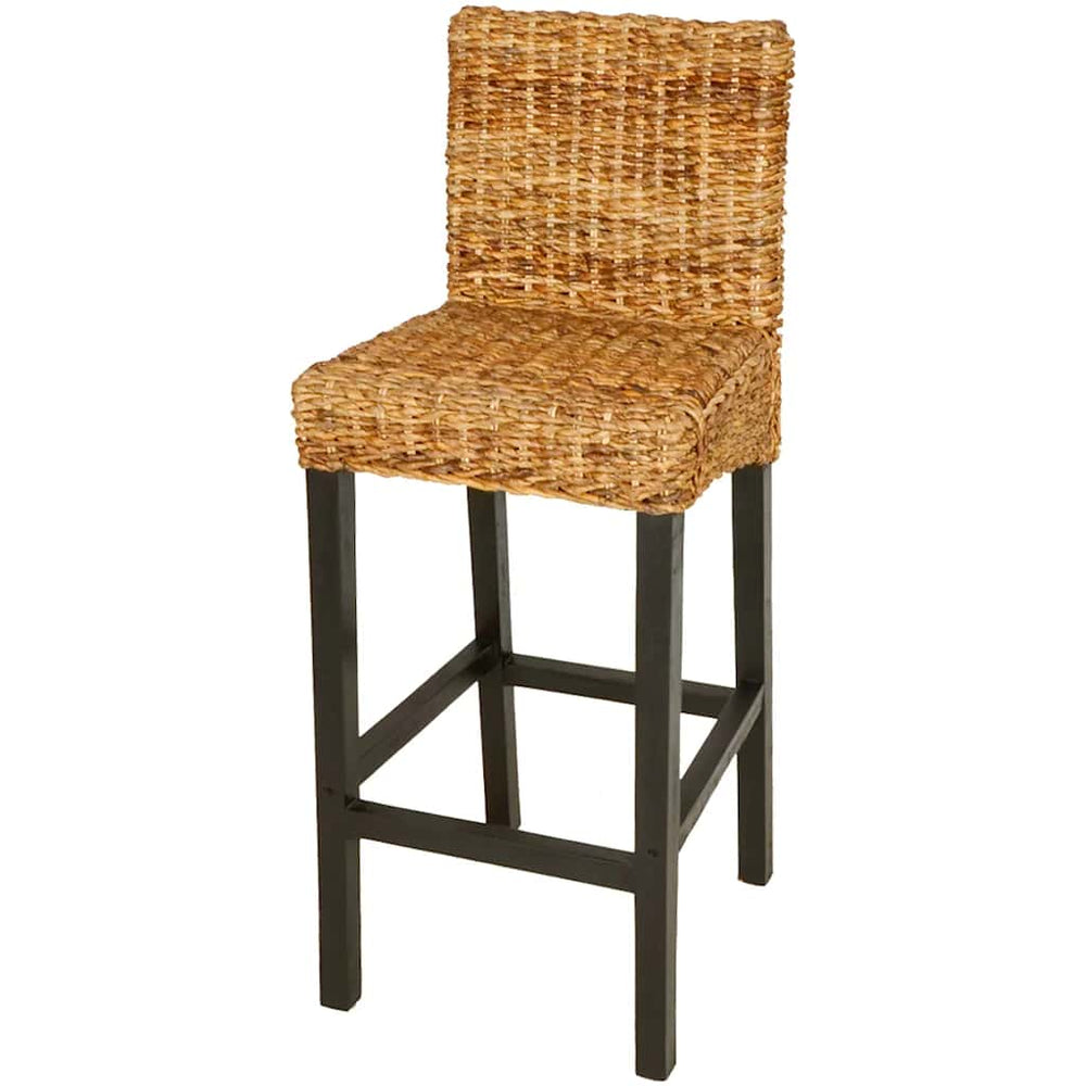 vidaXL Bar Stools 2 pcs. Abaca