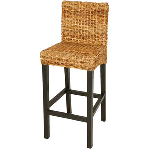 vidaXL Bar Stools 2 pcs. Abaca